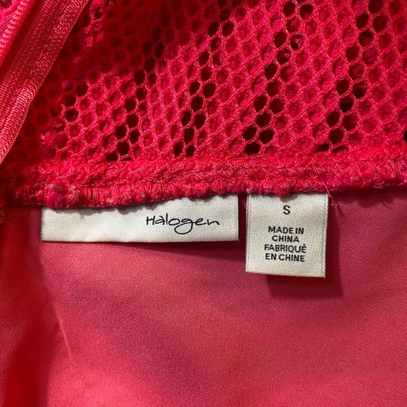 Halogen Sleeveless  Fit & Flare Dress Hot Pink - Picture 6 of 13